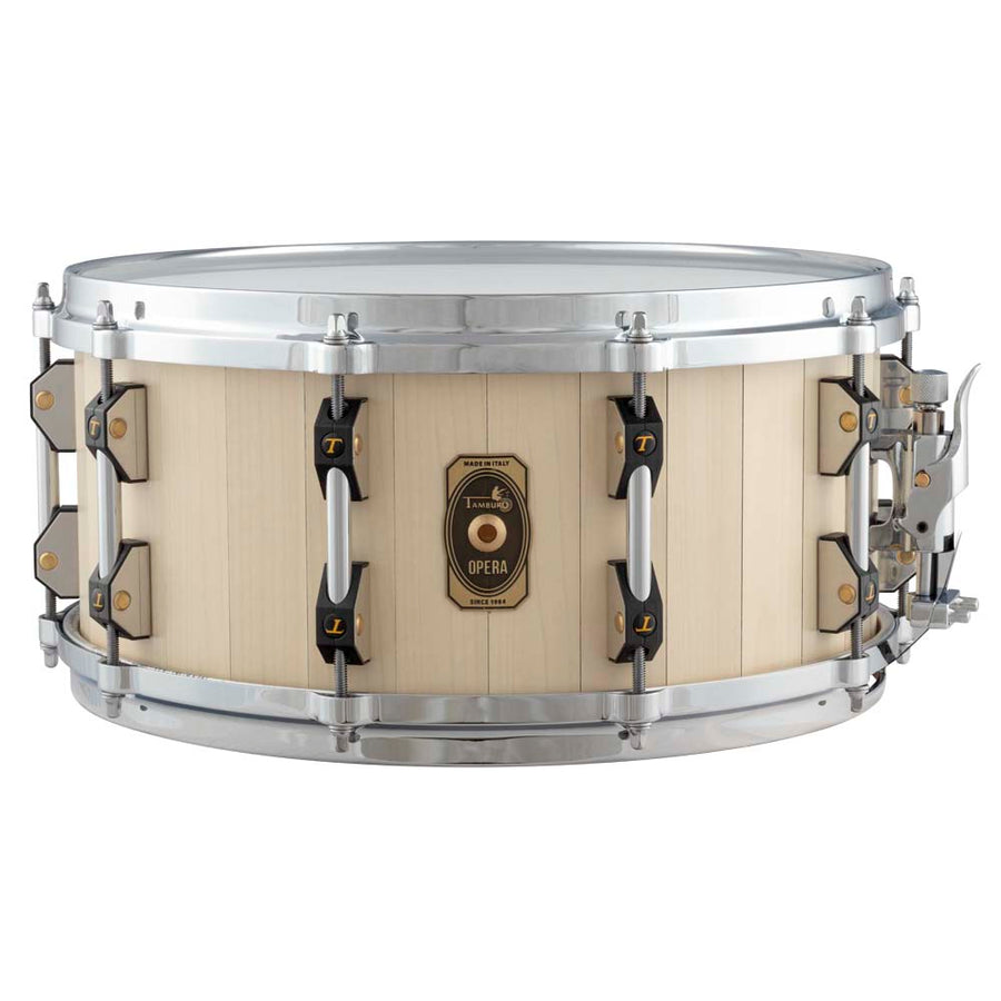 Tamburo OPERA Series Stave-Wood Snare Drum (13