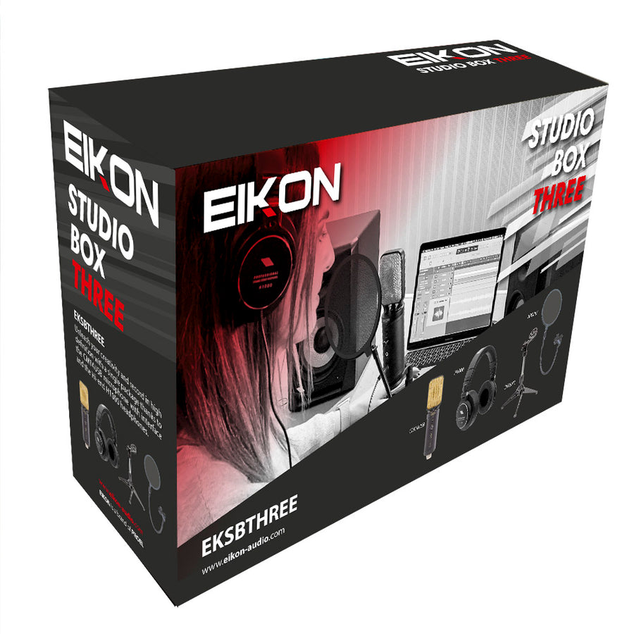 Eikon EKSBTHREE Advanced Home Recording Bundle