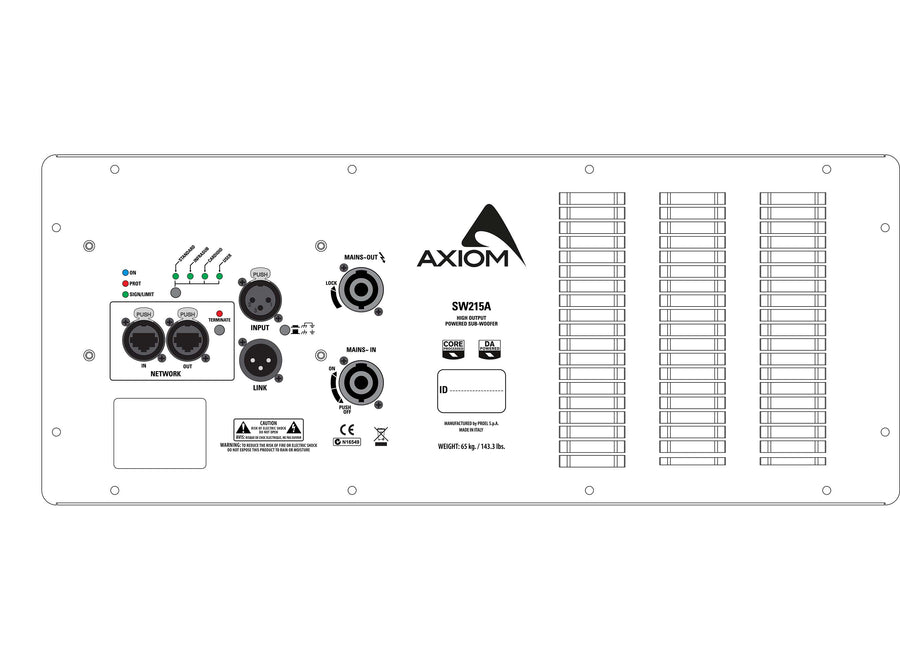 Axiom SW215A Dual 15