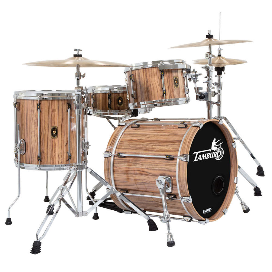 Tamburo OPERA Series (4-piece stave-wood shell pack with Snare Drum and 16