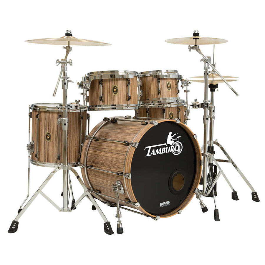 Tamburo OPERA Series (4-piece stave-wood shell pack with Snare Drum and 16