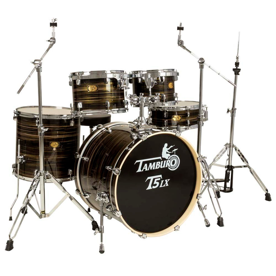 Tamburo TB T5LXS22WGBK Drum Set T5LX series (5-piece, 22