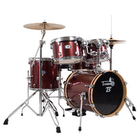 Tamburo T5 Series Complete Drum Set with Hardware Included (5-piece shell pack with Snare Drum and 16