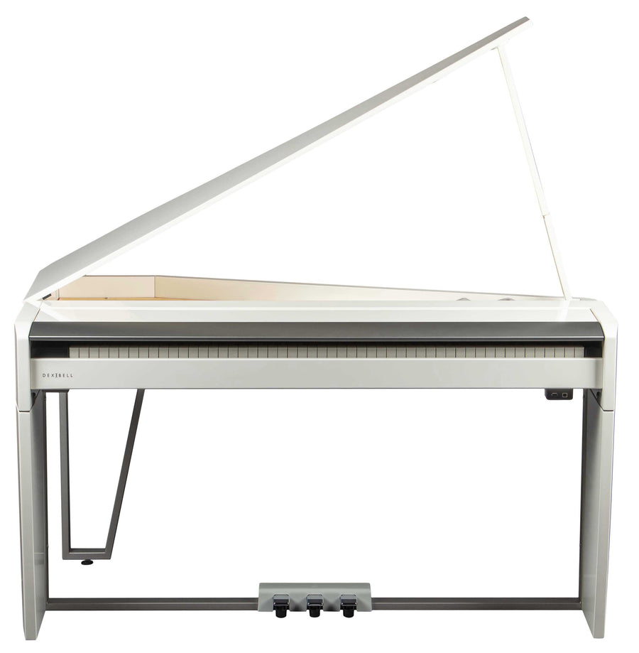 Dexibell VIVOH10MGWHP VIVO H10MG Digital Mini Grand Piano in Polished Proel North America