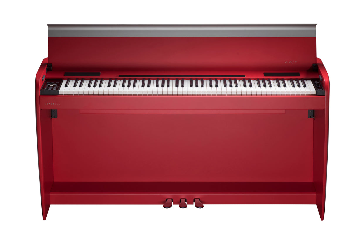 Dexibell VIVOH7PRDM VIVO H7 Digital Upright Piano in Matte Red