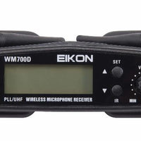 Eikon WM700DKITA Dual-Channel PLL UHF Wireless Handheld/Belt-Pack Microphone System