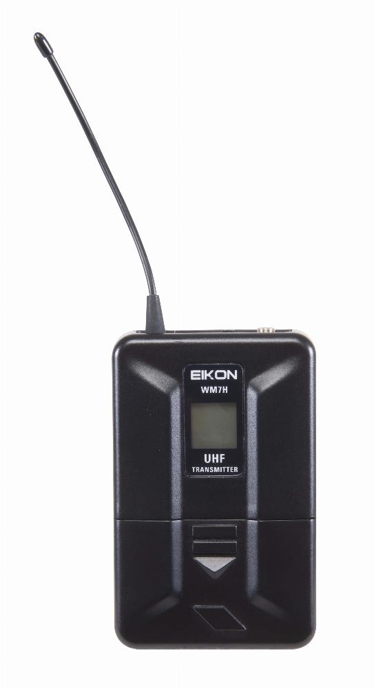 Eikon WM700DHA Dual-Channel PLL UHF Wireless Belt-Pack Microphone System