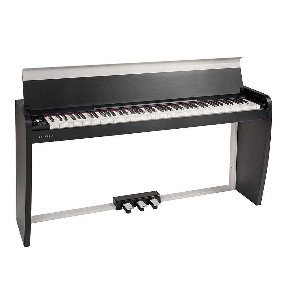 Dexibell VIVOH1BK VIVO H1 88-Key Digital Upright Piano in Matte Black